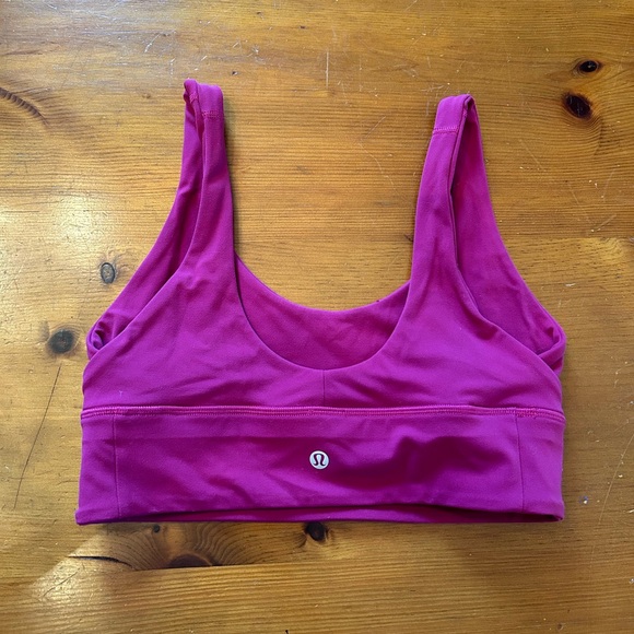 Pink LuLuLemon Sports Bra - Picture 3 of 3